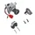 CONTACTEUR A CLE SCOOT ADAPTABLE MBK 50 OVETTO 2003>2007/YAMAHA 50 NEOS 2003>2007 (5 FILS) (AVEC SERRURE DE SELLE) -QUALITE PREMIUM