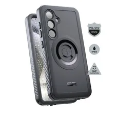 SMARTPHONE CASE SP CONNECT XTREME FOR SAMSUNG S24 BLACK (WATERPROOF, PROTECTOR SAND, MUD, RESISTOR AUX CHOCS) (COMPATIBLE WITH ALL THE BRACKETS SP CONNECT SPC+)