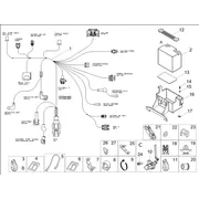 Circuit electrique arrière