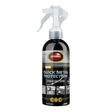 NETTOYANT/DEGRAISSANT AUTOSOL QUICK METAL PROTECTION (SPRAY 250 ml) (CONVIENT AUX SURFACES METALLIQUE BROSSES ET L'ALUMINIUM ANODISE) (MADE IN GERMANY - QUALITE PREMIUM)
