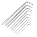 OUTIL CLE TORX BO P2R LONGUES CREUSES (T10,T15,T20,T25,T27,T30,T40,T45,T50) (JEU DE 9 CLES)