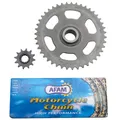 ADAPTABLE CHAIN KIT APRILIA 50 RS 1995->1998 415 12X44 (DIAMETER REAR SPROCKET 28.58/30.19) (OEM GEARING) -AFAM
