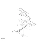 Suspension arrière - Amortisseur/s