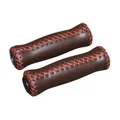 GRIP CITY DDK VINTAGE SIMILI CUIR BROWN L125MM (PAIR)