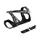BOTTLE CAGE POLINI BLACK SORTIE SIDE WITH MOUNT FOR BATTERY POLINI EP3 REF 955.815.003