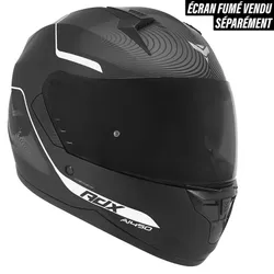 CASQUE INTEGRAL SCOOT ADX AI450 EVO NOIR/GRIS/ARGENT MAT XXL PINLOCK READY (DOUBLE ECRAN) (ECE 22.06)