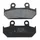 PLAQUETTE DE FREIN NEWFREN POUR SUZUKI 400 BURGMAN 2007> AR, 650 BURGMAN 2002> AR (L 88mm - H 46.5mm - P 8.3mm) (FD0356BE) (ELITE ORGANIQUE)