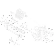 Boîte de vitesses / Selecteur / Desmodromique