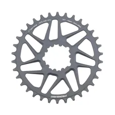 MTB CHAINRING DIRECT MOUNT FOR SRAM X01-XX1 STRONGLIGHT SINGLE ALUMINIUM BLACK 34T - OFFSET 3 mm 12-SPEED