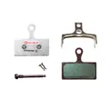 DISC BRAKE PAD SET MTB SHIMANO XT M8000/M785 - XTR M9000/M985 SLX M666/M675 (SWISSSTOP ORGANIC - DISC 28E)(PAIR CARDED) - COMPATIBLE E-BIKE