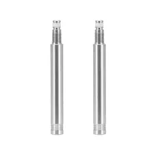 EXTENSION OF VALVE PRESTA CONTINENTAL ALUMINIUM 40 mm (SOLD AS A PAIR CARDED)