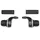 MTB SHIFTER P2R INDEXE TYPE GRIPSHIFT 7-SPEED WITH REVETEMENTS (PAIR) - TWIST GRIP COMPATIBLE SHIMANO