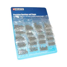 BILLE 6,350 (1/4-) WELDTITE (CARTE DE 20 SACHETS DE 24 BILLES)