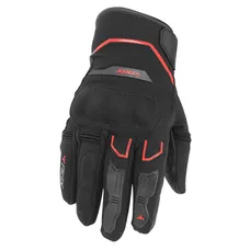 GANTS HIVER ADX DETROIT NOIR/ROUGE ETANCHE AVEC ISOLATION T 9 (M) (HOMOLOGUE NF EN 13594:2015)