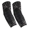 ELBOW PROTECTORS MTB SERYT FLOW ARLECCHINO ANTIBACTERIEN, ANTIDERAPANTE, WITHOUT COUTURE GREY/BLACK S (SOLD AS A PAIR) 250 g -CE IN 1621.1 LEVEL 2