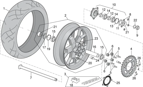 Roue AR