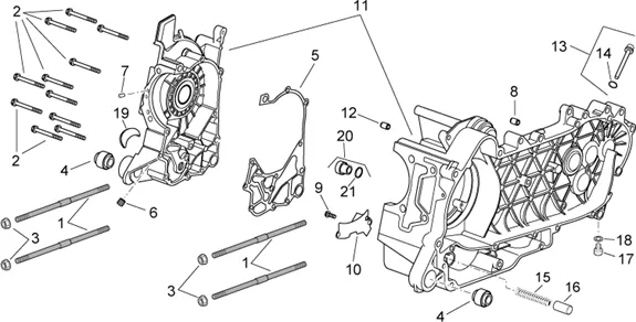 Carter moteur