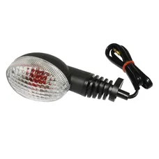 CLIGNOTANT 50 A BOITE ADAPTABLE DERBI 50 GPR 2002>2003 REPLICA/MBK 50 X POWER/YAMAHA 50 TZR TRANSPARENT/NOIR ARRIERE GAUCHE OU AVANT DROIT (756896) (HOMOLOGUE CE) -SELECTION P2R