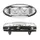 CLIGNOTANT UNIVERSEL REPLAY MINI OVALE 2 LEDS TRANSPARENT/CARBONE (L 60mm / H 25mm / L 15mm) (HOMOLOGUE CE) (PAIRE)