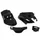 BODYWORK SCOOTER REPLAY DESIGN EDITION FOR MBK 50 BOOSTER 2004>/YAMAHA 50 BWS 2004> GLOSS BLACK (KIT 4 PIECES SUPPLIED WITH KIT LIGHTING)