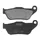 PLAQUETTE DE FREIN POLINI POUR YAMAHA 125-250 XMAX 2006>2009 AV / MBK 125-250 SKYCRUISER 2006>2009 AV (L 94mm - H 40mm - P 7.3mm) (174.0080) (ORIGINAL)