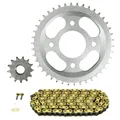 KIT CHAINE ADAPTABLE MASH 125 SEVENTY FIVE E4 2017>2020, CAFE RACER 2017>2019, SCRAMBLER 2017, SEVENTY 2017> 428 13x42 (DEMULTIPLICATION ORIGINE) -AFAM