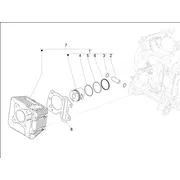 Groupe cylindre-piston-axe