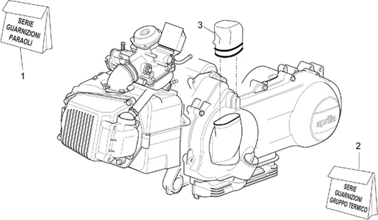 Moteur - Joints cylindre