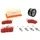 KIT ENTRETIEN MOTO ADAPTABLE BMW R 1200 NINE-T 2013>2023 PLAQUETTE METAL FRITTE (PACK 9 PIECES) -SELECTION P2R PREMIUM