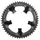 PLATEAU ROUTE 5BRA D.110 POUR SHIMANO ULTEGRA 6750 STRONGLIGHT 50DTS EXTERIEUR NOIR CT2 10V.