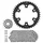 ADAPTABLE CHAIN KIT ROYAL ENFIELD 350 METEOR 2021>2024, HNTR 2023>, BULLET 2022>, CLASSIC 2021> 520 15X42 (DIAMETER REAR SPROCKET 111/143/10.5) (OEM GEARING) -JT SPROCKETS
