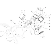 Circuit electrique arriere