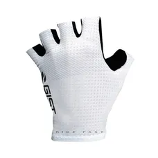 GANTS VELO COURT GIST RACE ETE BLANC M (PAIRE SUR CARTE) SANS VELCRO -5527