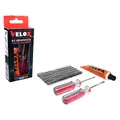 REPAIR KIT TYRE TUBELESS MTB VELOX PER L'OUTER WITH MECHES - BOX (5 MECHES D4.5XL50MM + DISSOLUTION + VRILLE + TOOL AIGUILLE) (SPECIAL OFFER)