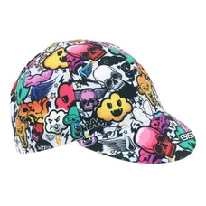 CYCLING CAP GIST STYLE WTF DECO MULTICOLOR - 5951