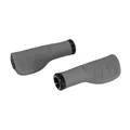 GRIP CITY HERRMANS NUCORE TOWN ERGONOMIQUE WITH LOCK-ON GREY L 130 mm DIAMETER 22 mm (PAIR CARDED)