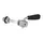QUICK RELEASE OF SADDLE ERGOTEC STEEL BLACK/CHROME-PLATED M8 X 60 mm (SOLD INDIVIDUALLY)