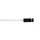 LINER ELVEDES TRANSPARENT FOR PASSAGE INTEGRATED OF CABLES DERAILLEUR DIAMETER 1,4 - 2 mm L 750 mm (SOLD IN PACKS OF 2) -INCLUDED END CAP OF CABLE HOUSING