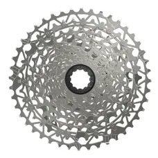 CASSETTE 12V. SRAM PG-1231 11-44 APEX D1 XPLR ARGENT (11, 12, 13, 15, 17, 19, 21, 24, 28, 32, 38, 44)