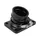 ADAPTABLE 50CC GEARED MOTORCYCLE INTAKE MANIFOLD MINARELLI 50 AM6/BETA 50 RR/RIEJU 50 MRT/SHERCO 50 SM-R, SE-R ALUMINIUM (FOR CARBURETTOR PWK, DIAMETER INNER 28-34 mm)