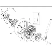 Roue avant