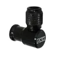 GONFLEUR P2R PIRANHA ALUMINIUM BLACK (DEBIT ADJUSTABLE) 7BARS VP/VS/VR(REGINA) FOR ALL MODELE CARTOUCHE THREADED (SUPPLIED WITHOUT CARTOUCHE)