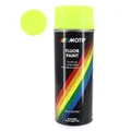 BOMBE DE PEINTURE MOTIP PRO FLUO JAUNE AEROSOL 400ml (04022)