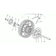 Roue arrière