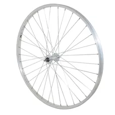 CITY WHEEL BRAKE SHOE 650X35B FRONT RIM AND HUB ALUMINIUM AXLE PLEIN (35-584) (SOLD WITH NUT 9X100) RIM 21C