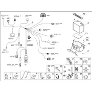 Circuit electrique arrière
