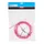 GAINE DE FREIN ELVEDES ROSE 4,9 mm (ROULEAU DE 10M) AVEC LINER
