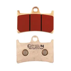 BRAKE PAD SET NEWFREN FOR YAMAHA 600 YZF-R6 1999> FRONT, 700 MT-07 2014> FRONT, 800 FZ8 N 2011> FRONT, 900 MT-09 2017> FRONT, 1000 FZ1 2006>2012 FRONT, 1300 XJR 1999>2011 FRONT (FD0190TS) (TOURING SINTERED METAL)