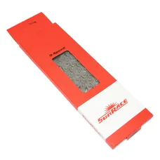 BICYCLE CHAIN 9-SPEED ROAD/MTB SUNRACE GRISE 116 LINKS COMPATIBLE SHIMANO AND SRAM