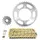 KIT CHAINE ADAPTABLE YAMAHA 900 MT-09 2013>2020, 900 XSR 2016>2020 525 16x45 (DIAM COURONNE 110/130/10.5) (DEMULTIPLICATION ORIGINE) -AFAM